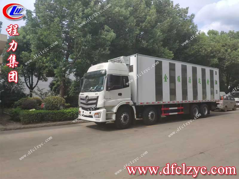 福田歐曼前四后八運(yùn)豬車（國六）